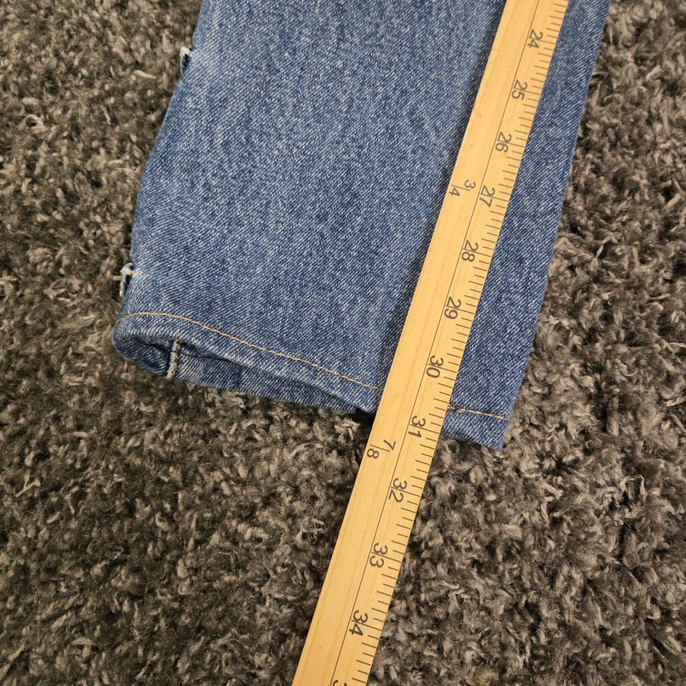 Lawman Western Rodeo High Rise Bareback Blue Jeans Womens 15/16 Vintage 90s - Picture 13 of 14